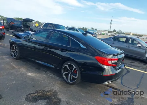 2018 Honda Accord Sport из США, поврежденный, VIN 1HGCV1F37JA125919